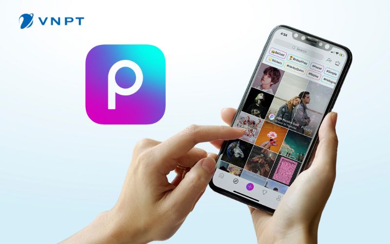 Picsart là phần mềm viết chữ trên điện thoại hiện đã có hơn 1 tỷ lượt tải xuống