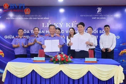 VNPT and Da Nang People's Procuracy sign cooperation agreement on digital transformation