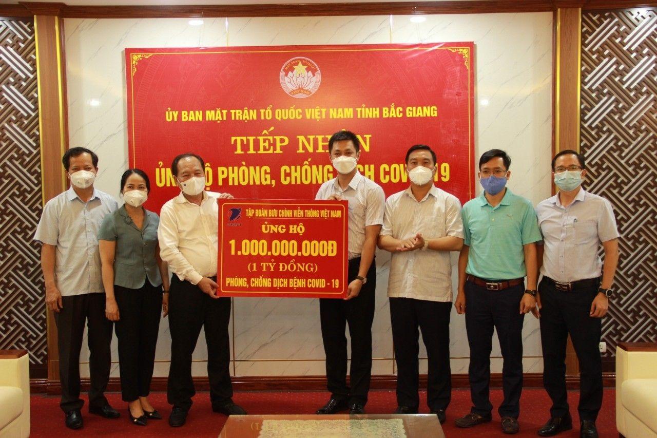 VNPT chung tay, hướng về Bắc Ninh và Bắc Giang đồng lòng chống dịch COVID-19