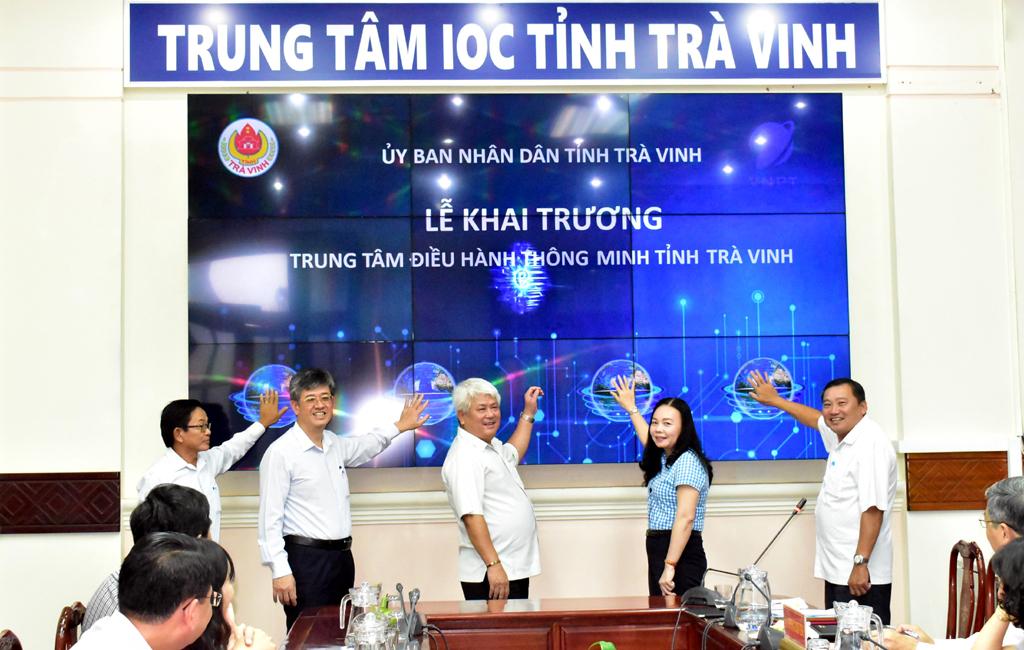 VNPT phối hợp xây dựng Trung tâm điều hành giám sát thông minh IOC tỉnh Trà Vinh