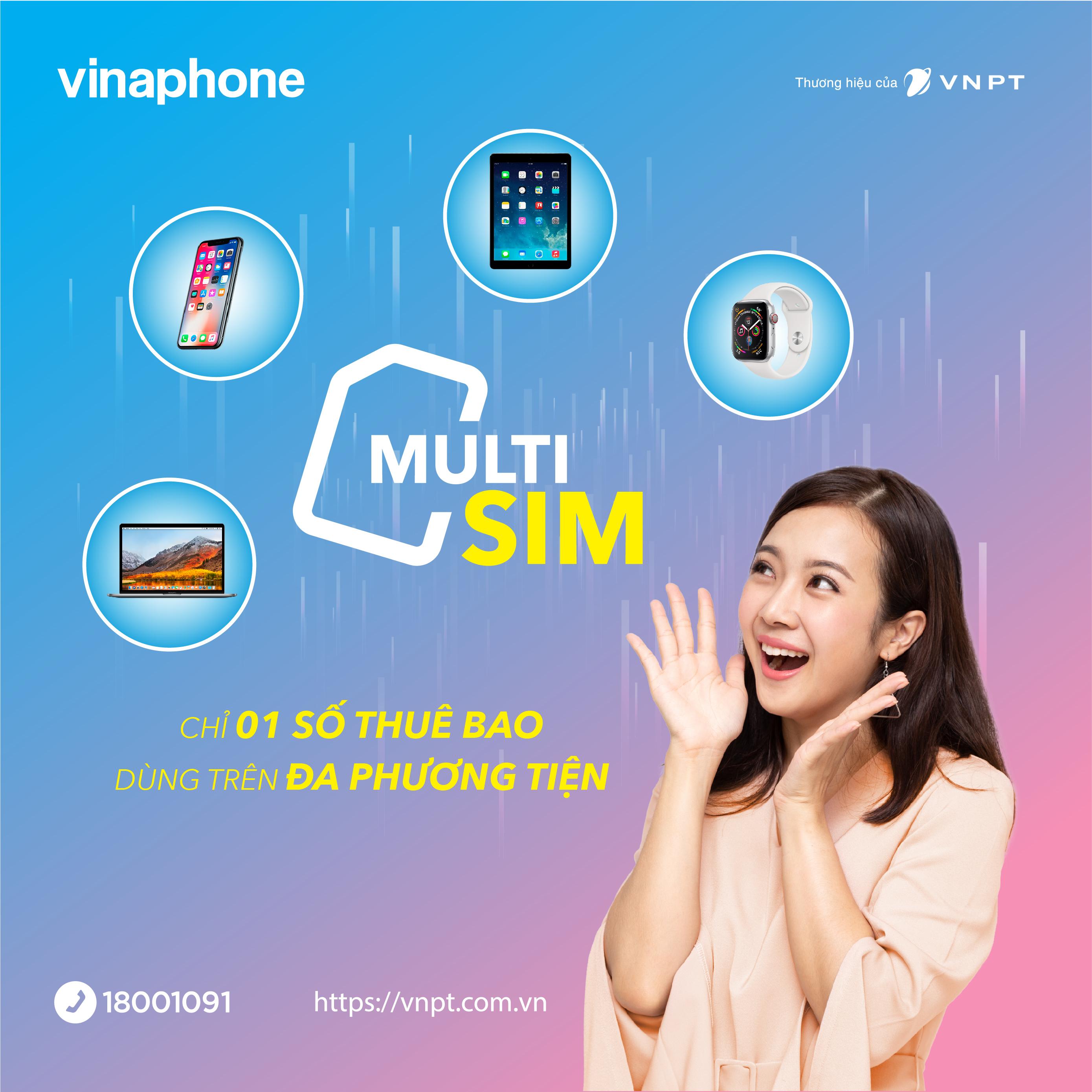 VinaPhone cung cấp dịch vụ Multisim cho các thiết bị di động