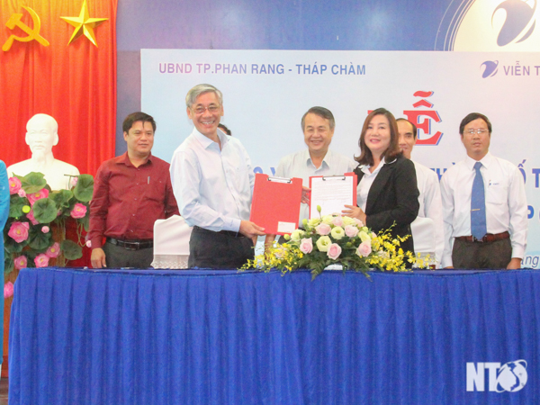VNPT hợp tác xây dựng Tp.Phan Rang trở thành đô thị thông minh