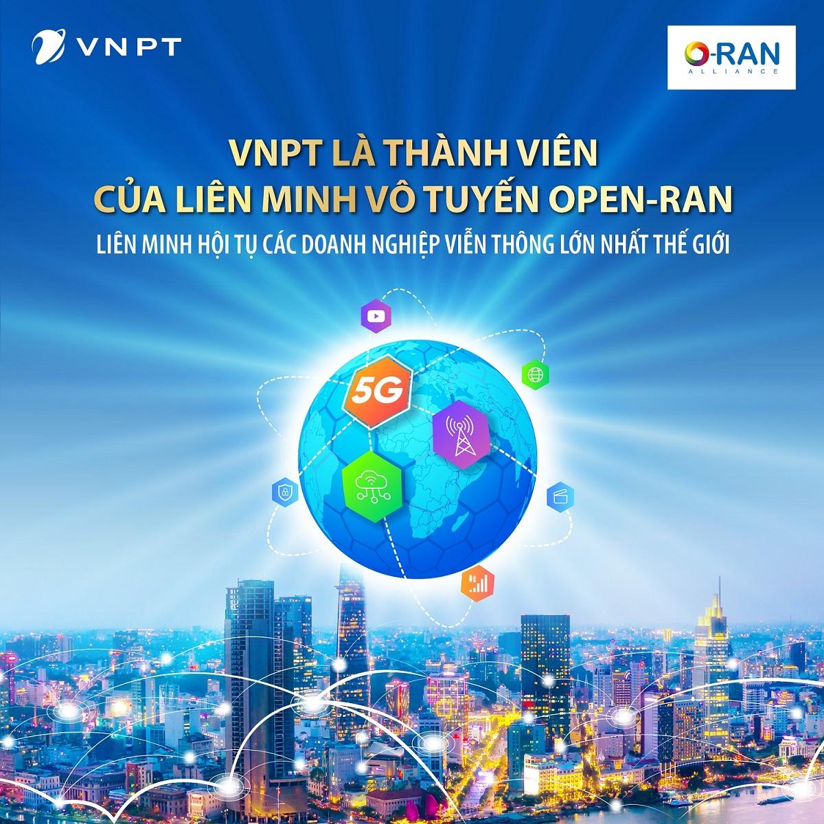 Tập đoàn VNPT chính thức là thành viên của liên minh Vô tuyến Open-RAN