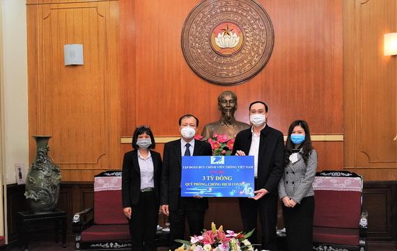 VNPT donates 3 billion VND to the fight against Covid-19 pandemic