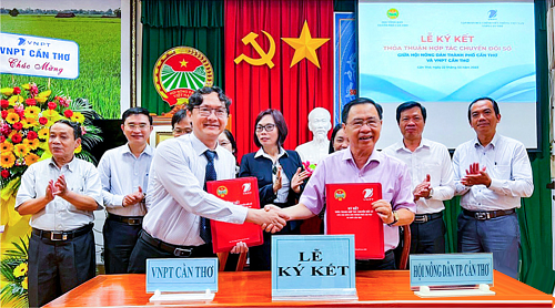 VNPT ký kết hợp tác chuyển đổi số với Hội Nông dân Thành phố Cần Thơ