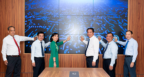 Chau Thanh District’s Intelligent Operation Center launched