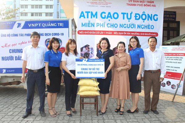 VNPT chung tay hỗ trợ người dân gặp khó khăn do dịch COVID-19 tại Quảng Trị