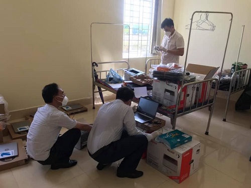 VNPT hỗ trợ thiết bị công nghệ và hạ tầng cho Bệnh viện Dã chiến tỉnh Quảng Bình