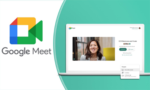 Logo nhận diện thương hiệu của Google Meet