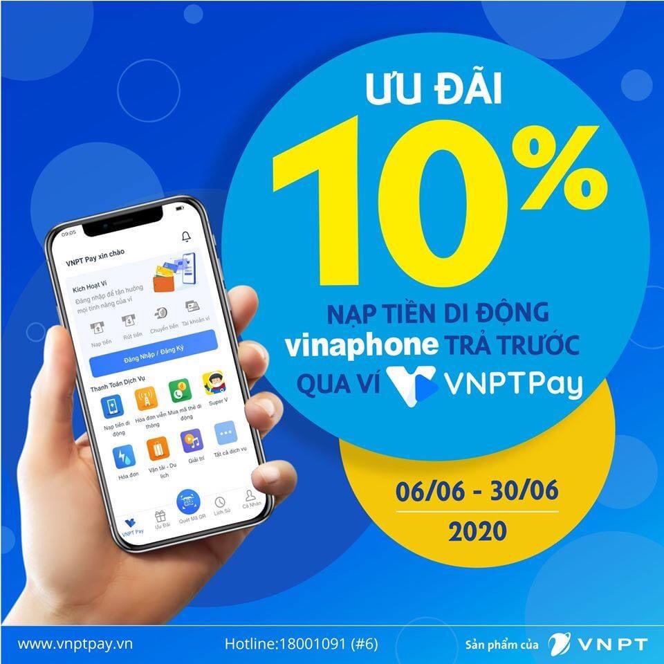 Duy nhất trên ứng dụng VNPT Pay trong tháng 06