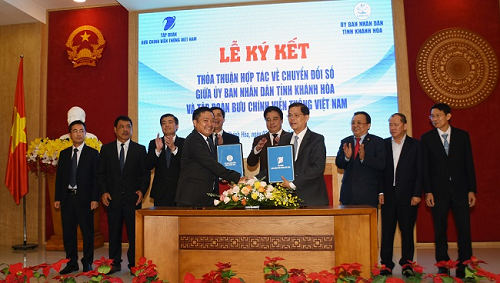 Hợp tác với Tập đoàn VNPT, Khánh Hòa quyết tâm chuyển đổi số nhiều lĩnh vực quan trọng