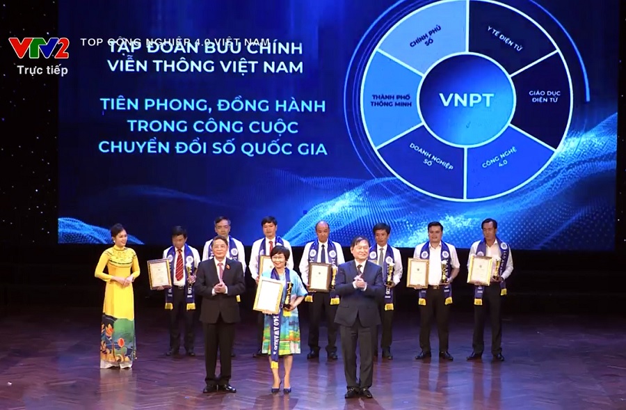 VNPT honored as TOP Industry 4.0 Enterprise in 2023