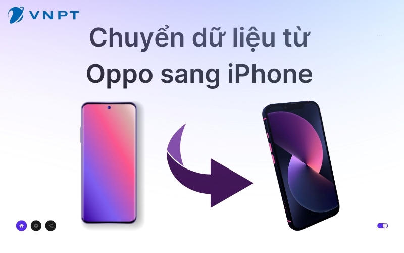 Cách chuyển dữ liệu Oppo sang iPhone