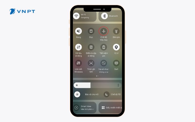 Chế độ máy bay có thể là nguyên nhân khiến máy không nhận được cuộc gọi 