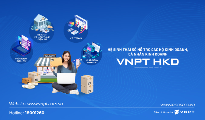Dịch vụ quản trị tổng thể cho Hộ kinh doanh cá thể (VNPT HKD)