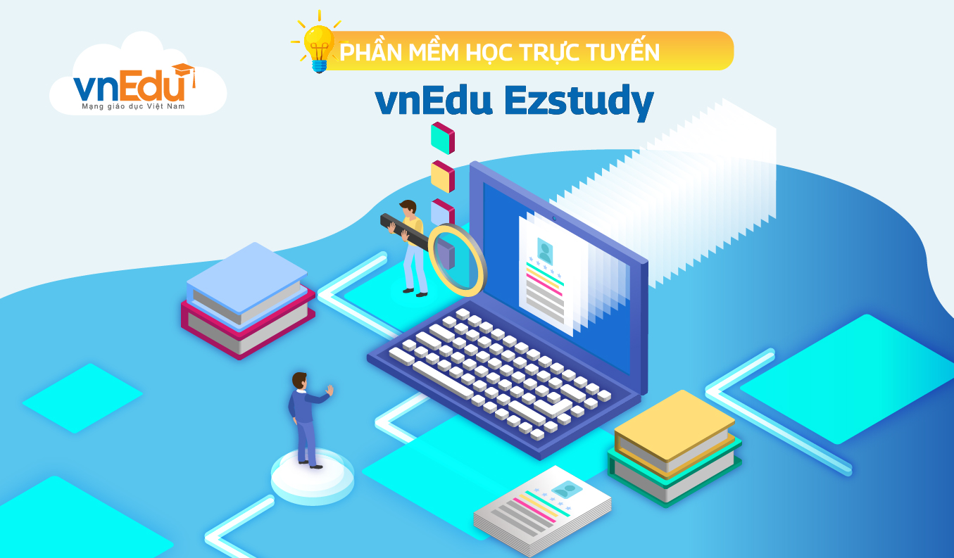 Phần mềm học trực tuyến vnEdu Ezstudy
