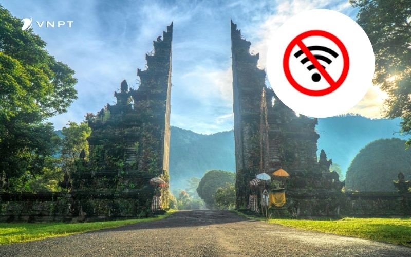 Wifi công cộng ở Bali tương đối yếu nên bạn cần chuẩn bị SIM du lịch 