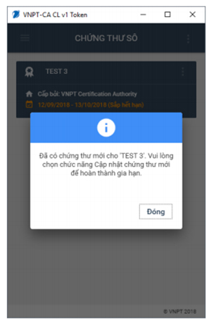 Gia hạn trên thiết bị USB Token bước 4