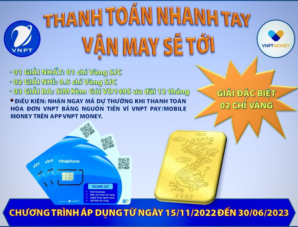 THANH TOÁN NHANH TAY - VẬN MAY SẼ TỚI