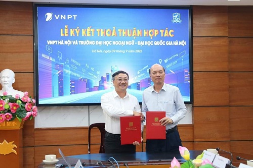 VNPT Hà Nội và Đại học Ngoại ngữ bắt tay phát triển hạ tầng CNTT và chuyển đổi số