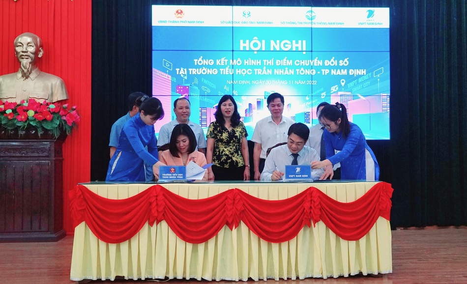 VNPT’s contribution to school digital transformation in Nam Dinh