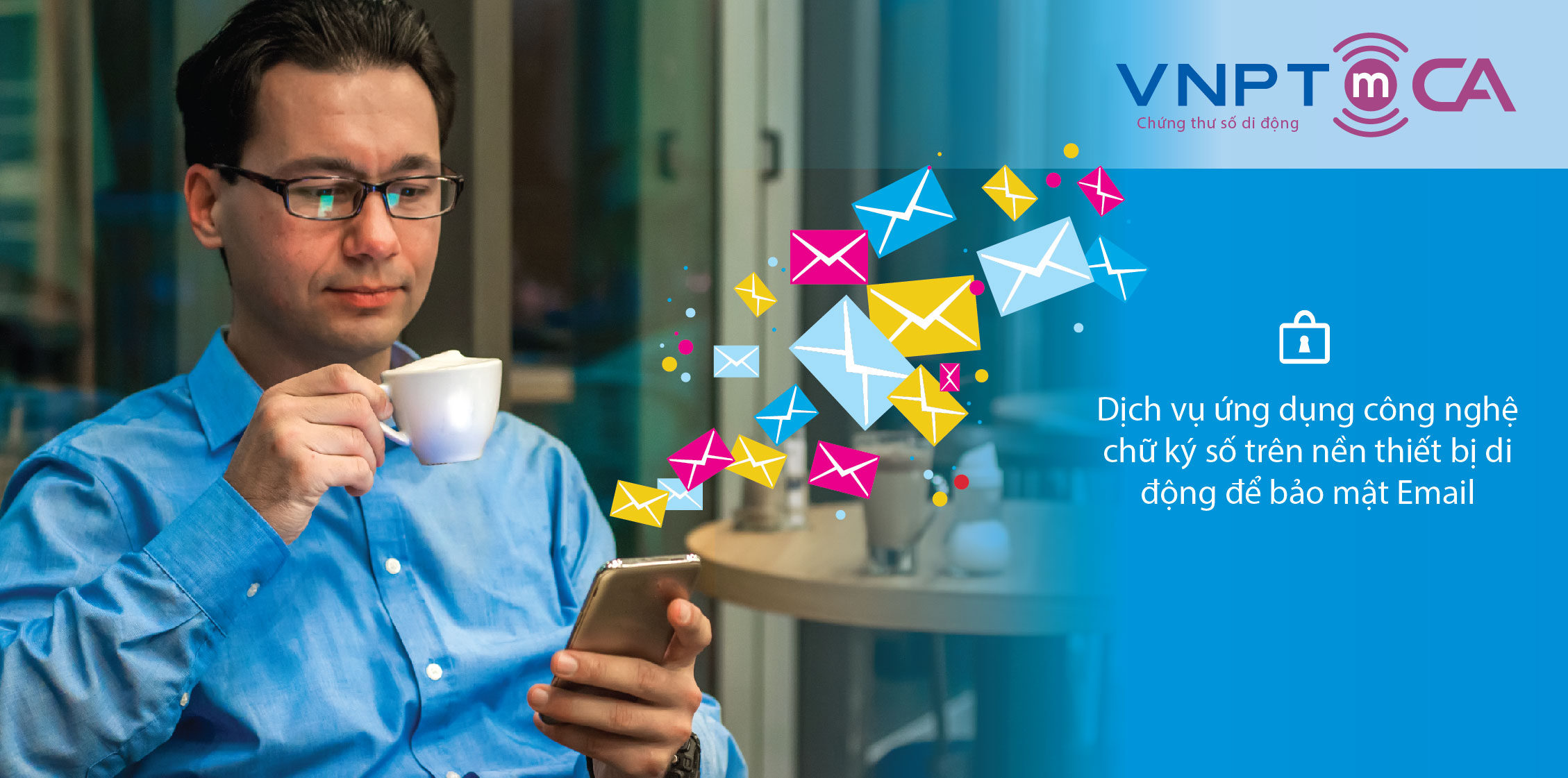 Dịch vụ bảo mật thư điện tử mCA Mail