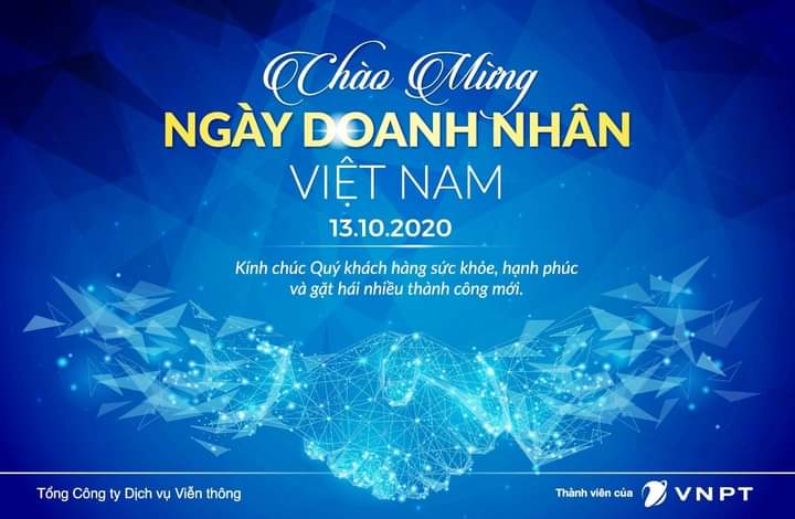 CHÚC MỪNG NGÀY DOANH NHÂN VIỆT NAM 13/10/2020