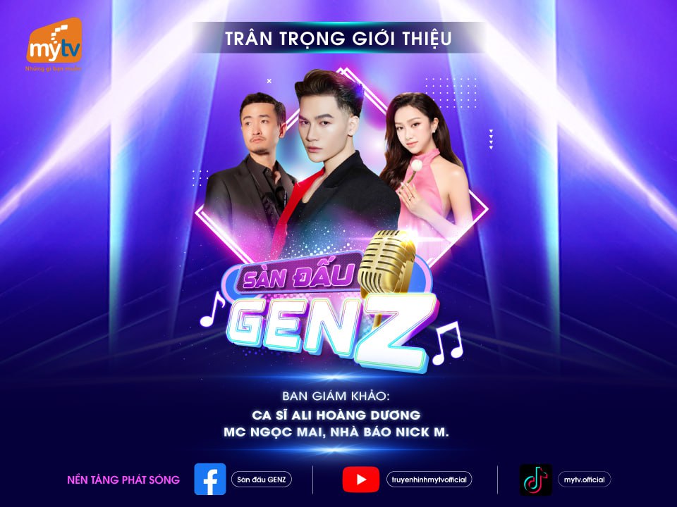 Sàn đấu GenZ – Cuộc thi tìm kiếm ngôi sao cover tài năng thế hệ mới