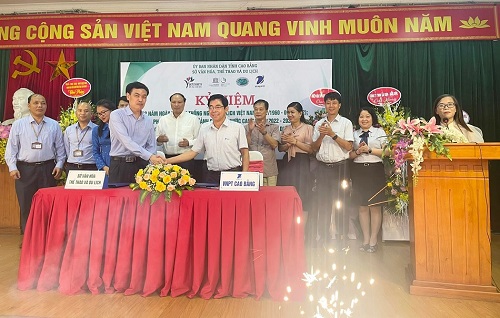VNPT ký hợp tác với Sở VHTT&DL Cao Bằng giai đoạn 2022-2025