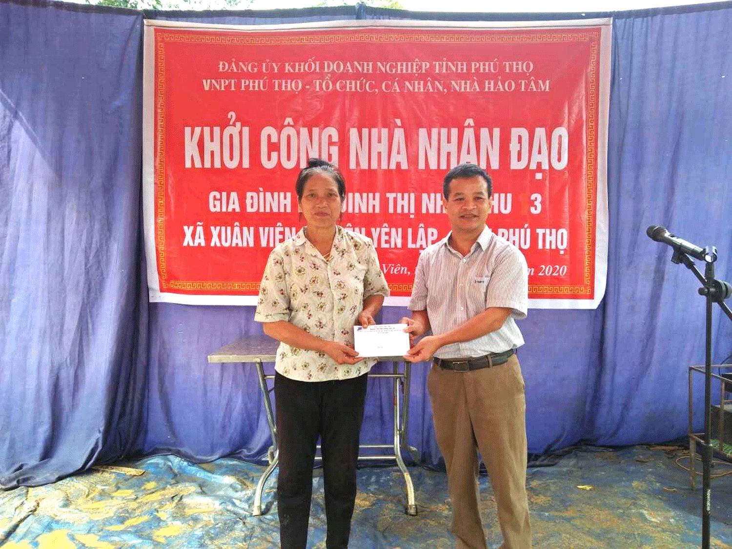 VNPT hỗ trợ xây “Nhà Nhân đạo” tại Phú Thọ
