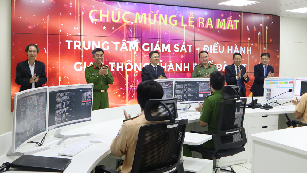 Da Lat City Traffic Surveillance and Management Center officially put into operation