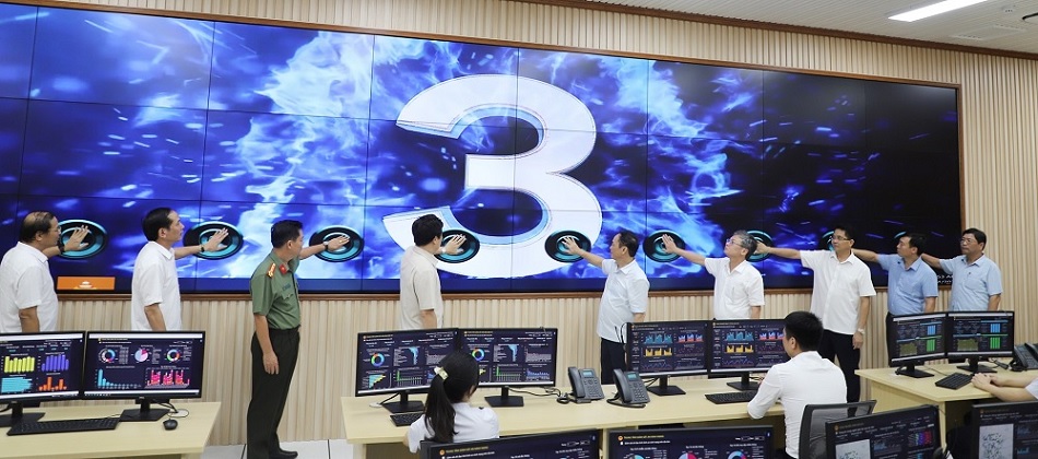 Hung Yen province’s Intelligent Operation Centre goes official