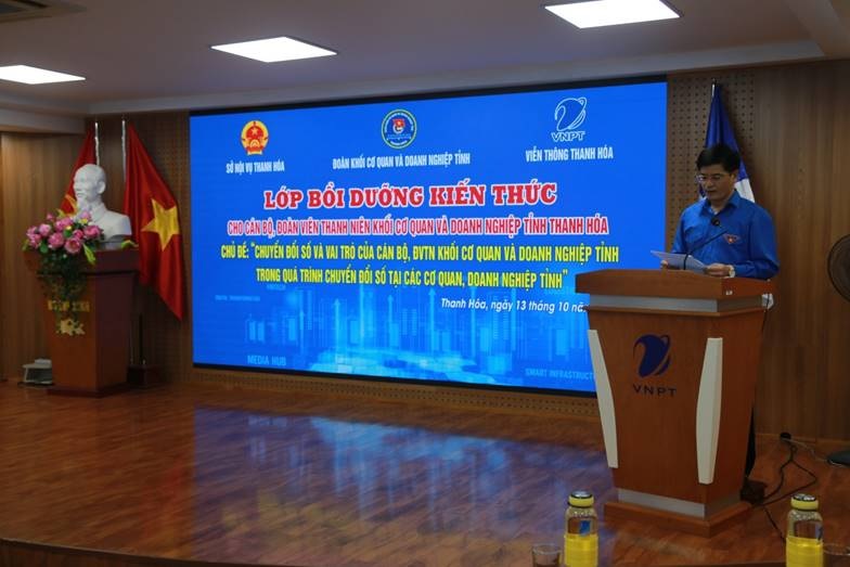 VNPT tham gia công tác chuyển đổi số tại tỉnh Thanh Hóa