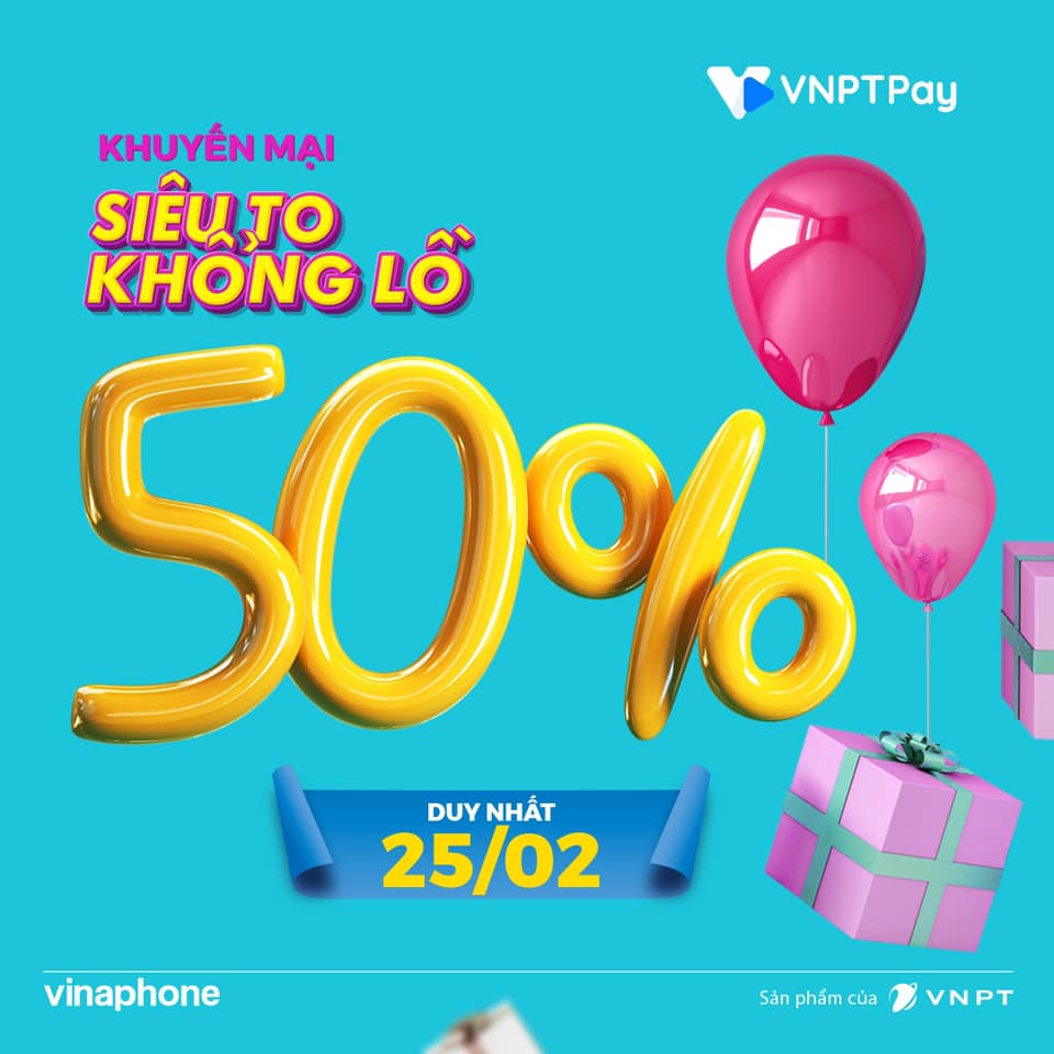 “Chỉ cần ngồi nhà, vẫn được nhận quà” cùng VNPT Pay