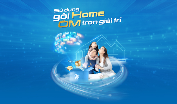 Gói Home Net cho cá nhân, hộ gia đình có băng thông trong nước lên tới 350 Mbps, cho bạn thỏa sức lướt web