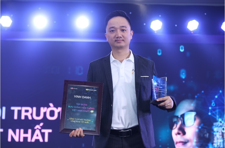 VNPT honored as the best technology environment enterprise