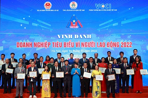 Tập đoàn VNPT là Doanh nghiệp tiêu biểu vì Người lao động năm 2022