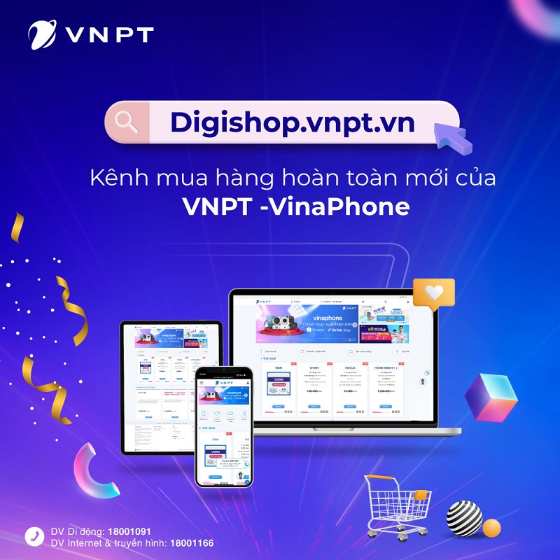 VNPT-VinaPhone launches Digishop shopping channel