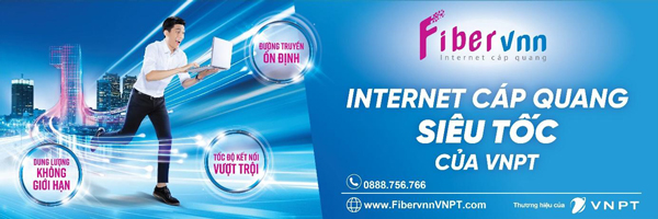 Doanh nghiệp có thể đăng ký các gói cước thuộc dịch vụ mạng FiberVNN của VNPT để tận hưởng tốc độ nhanh hơn gấp nhiều lần so với công nghệ ADSL truyền thống