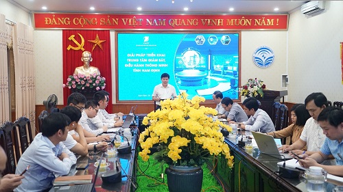 Tập đoàn VNPT giới thiệu giải pháp Trung tâm giám sát, điều hành thông minh tỉnh Nam Định