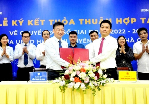 VNPT Hà Giang điểm sáng cung cấp dịch vụ số