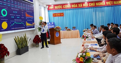 Quyết tâm xây dựng chính quyền điện tử, huyện Phú Tân (An Giang) đã đạt được thành quả ấn tượng