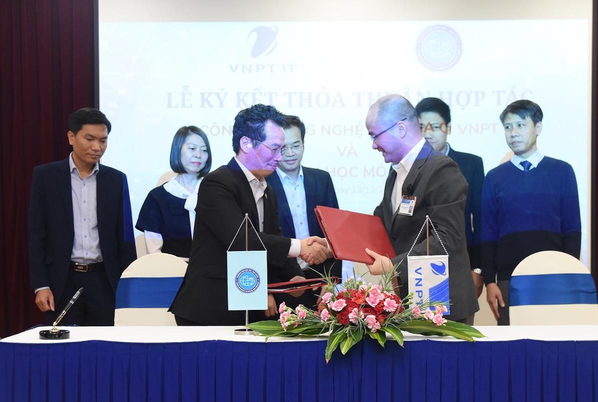 VNPT-IT ký thỏa thuận hợp tác với Đại học Mỏ - Địa chất