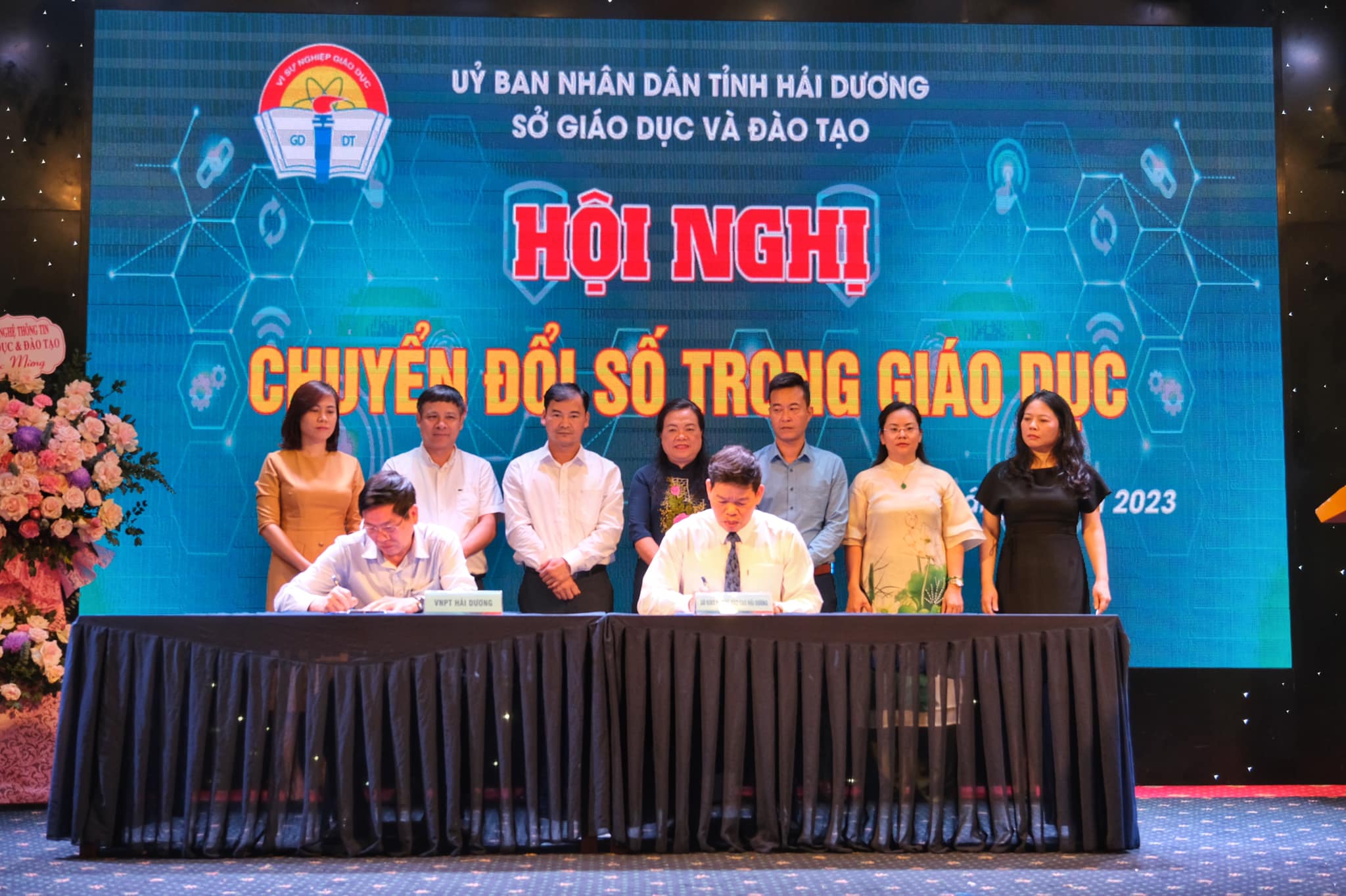 VNPT signs cooperation agreement with Hai Duong Department of Education and Training