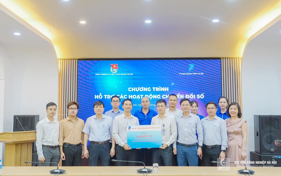 VNPT accompanies Hanoi Industrial University’s youth in digital transformation