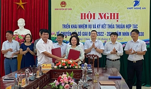 VNPT nỗ lực chuyển đổi số ở huyện miền núi Nghệ An