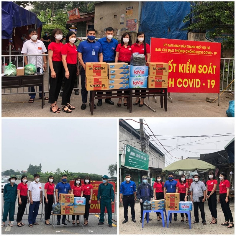 VNPT ủng hộ các chương trình phòng chống Covid tại Phú Thọ