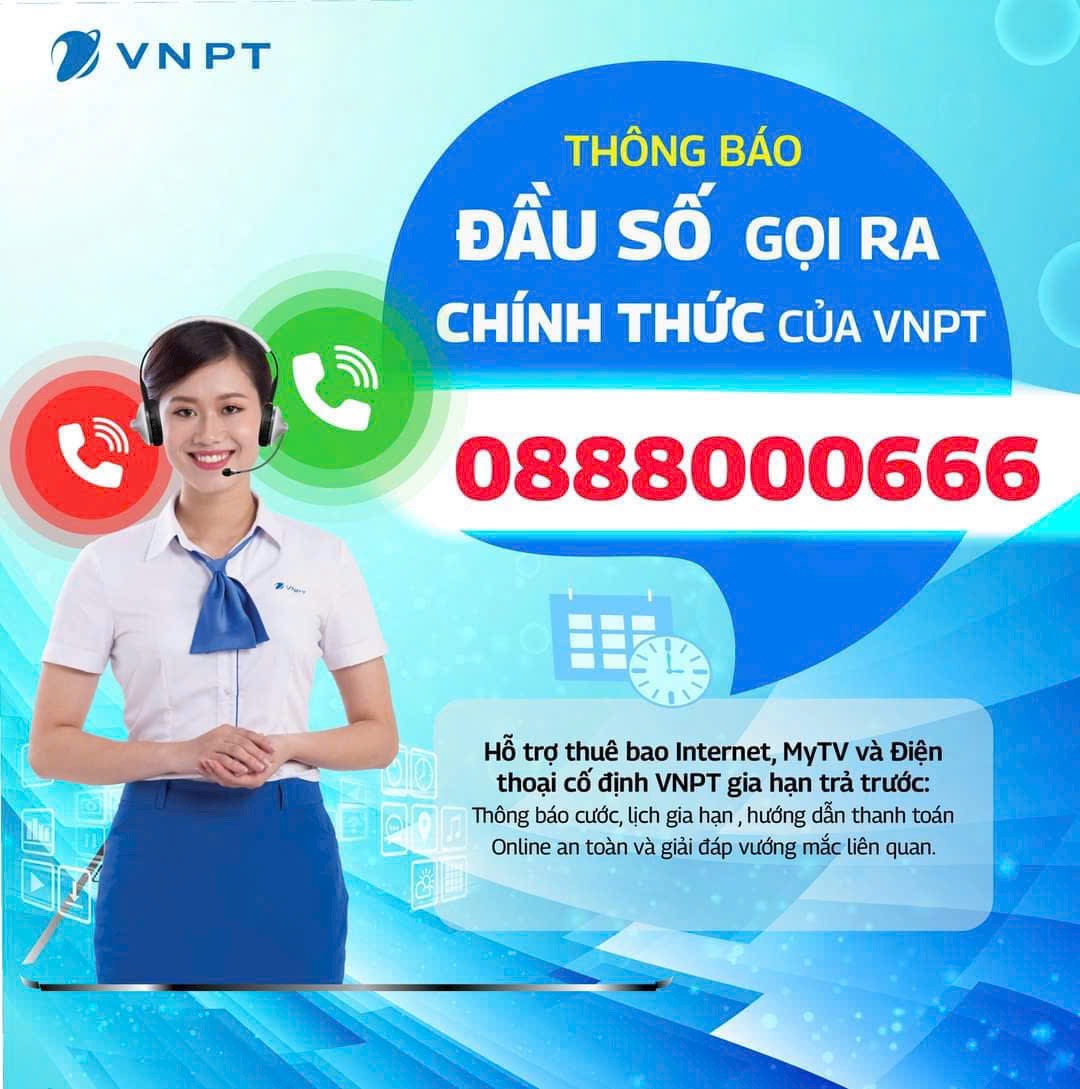 VNPT Nghệ An ra mắt đầu số duy nhất nhắc cước: 0888000666