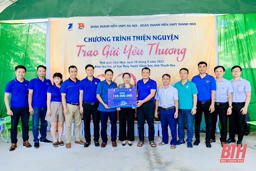 Đoàn Thanh niên VNPT với nhiều hoạt động thiết thực, ý nghĩa tại Thanh Hóa