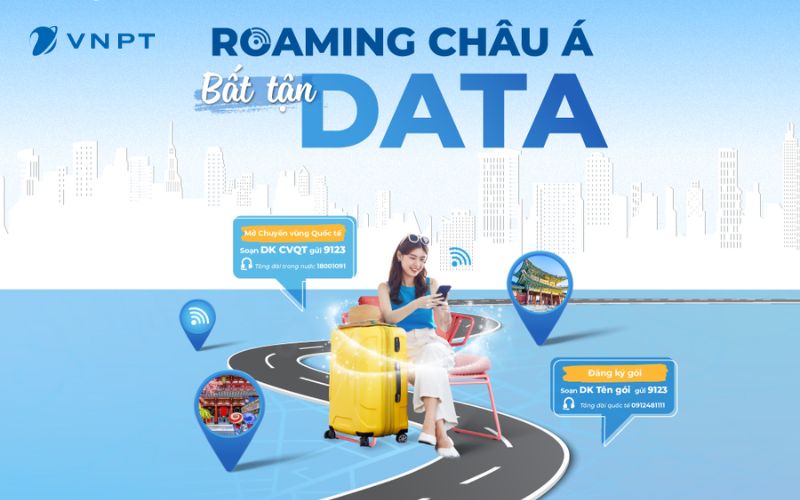 Cách đăng ký mạng ở Philippines với dịch vụ Data Roaming VinaPhone rất đơn giản